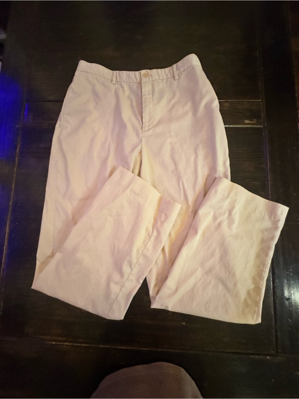 Ralph Lauren Golf Light Cream/Tan Straight Leg Chino Pants 100% Cotton
